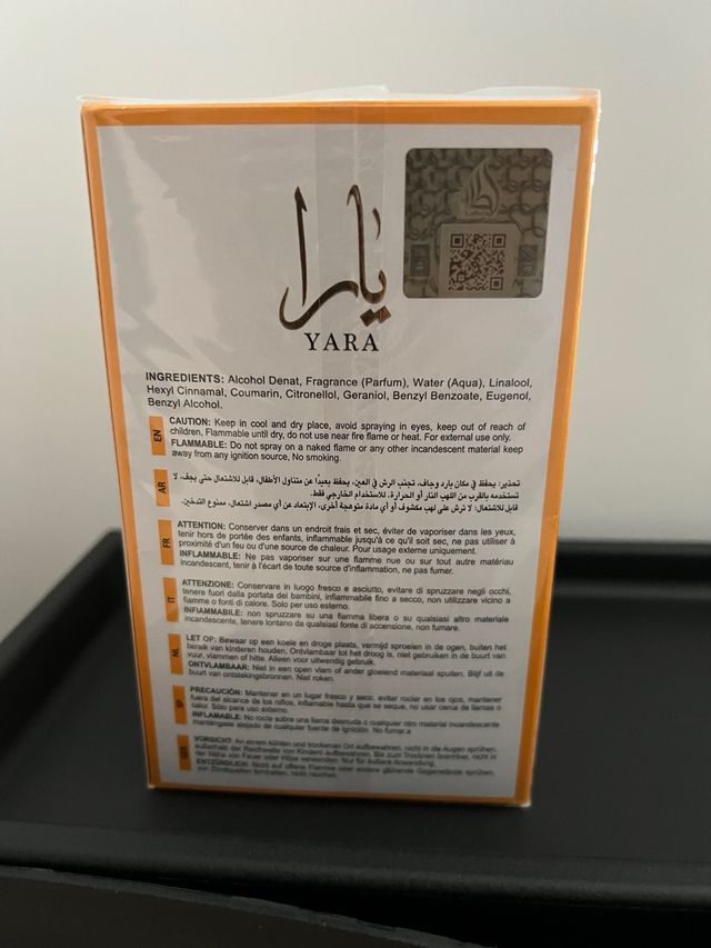 Perfume Lattafa Yara Naranja Blanco
