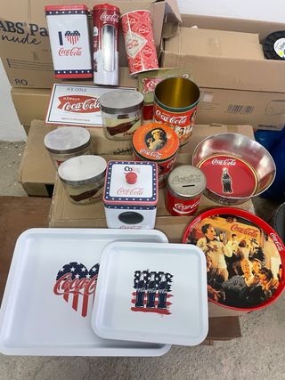 Conjunto collezione Coca Cola