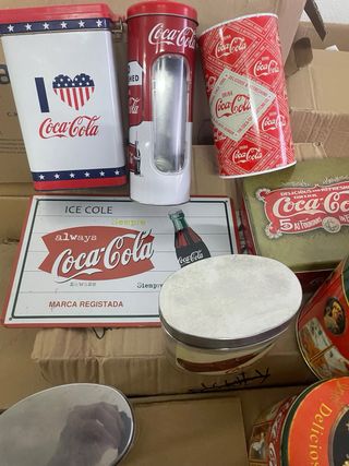 Conjunto collezione Coca Cola