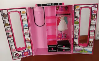 Armadio Barbie rosa