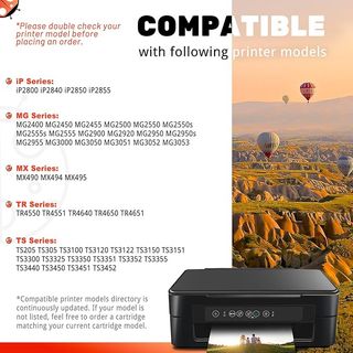 COCCINK PG-545XL 2x Negro Tinta Canon Pixma TS3150