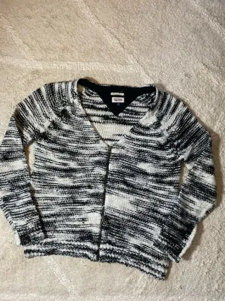 Jersey Tommy Hilfiger Lana Negro Blanco