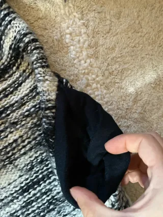 Jersey Tommy Hilfiger Lana Negro Blanco