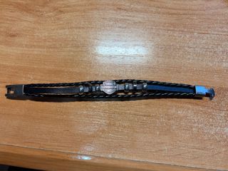 Pulsera Harley Davidson Cuero Negra