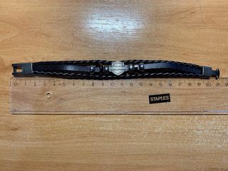 Pulsera Harley Davidson Cuero Negra