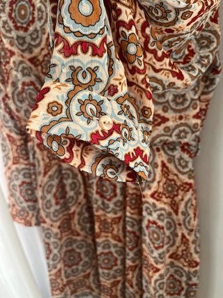 Vestido corto estampado