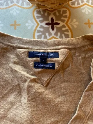 Jersey Tommy Hilfiger Marrón Vintage