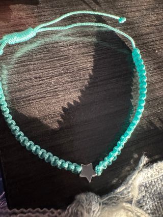Pulsera Tous Estrella Plata Turquesa