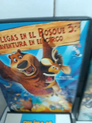 Lote 6 Películas DVD Infantiles (Español)