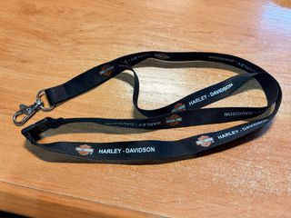 Lanyard Harley Davidson Negro