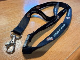 Lanyard Harley Davidson Negro