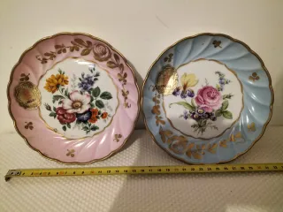 Set 2 Piatti Limoges Fiori