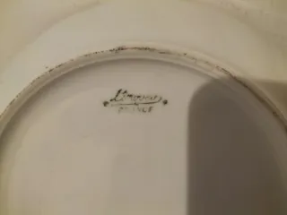 Set 2 Piatti Limoges Fiori