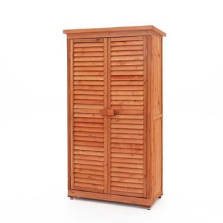 Armario Exterior Gardiun Emmy Madera 87x46x160cm