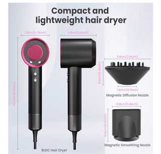 Secador Pelo Profesional AIUNAOM 160000 RPM