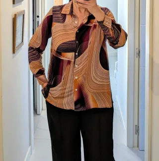 Camisa Lauren Vidal Multicolor