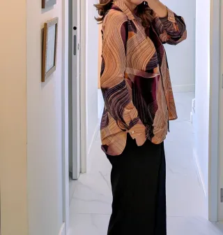 Camisa Lauren Vidal Multicolor