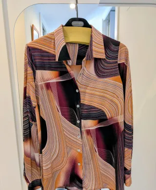 Camisa Lauren Vidal Multicolor