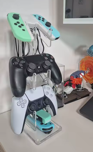 Soporte Vertical Mandos y cascos PS5, Switch, xbox