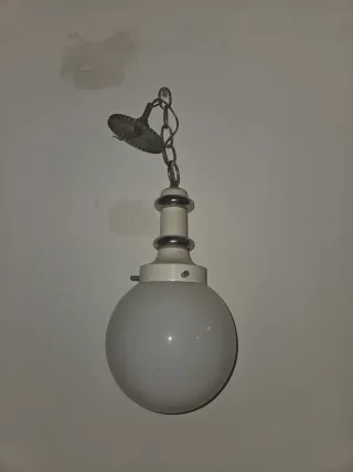 Lámpara colgante bola antigua 20cm