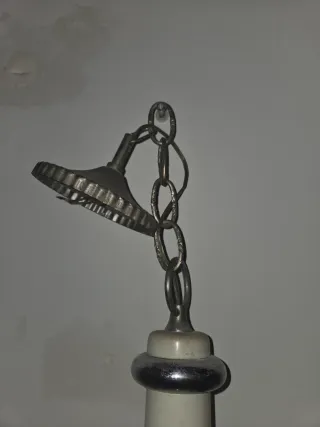 Lámpara colgante bola antigua 20cm