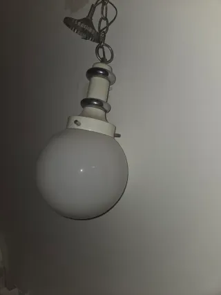 Lámpara colgante bola antigua 20cm