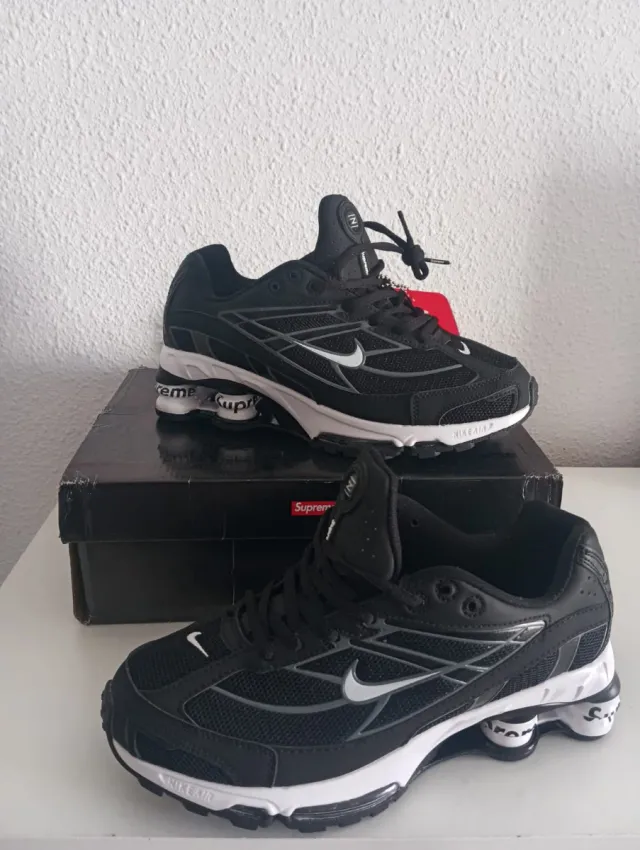 Nike Shox Ride 2 Supreme EUR 42 Black White