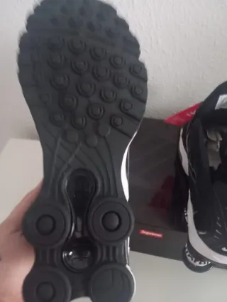 Nike Shox Ride 2 Supreme EUR 42 Black White