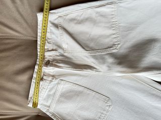 Pantalón Massimo Dutti vaquero crema