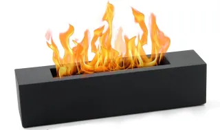 Camino da tavolo bioetanolo nero