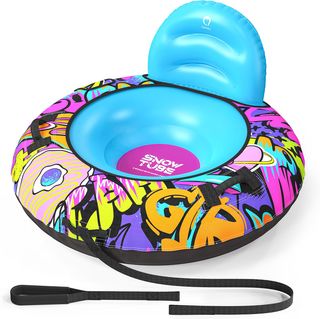 Trineo flotador para nieve con respaldo