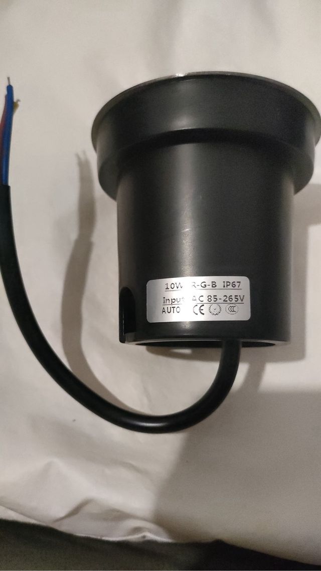 Focos LED Aço Inoxidável