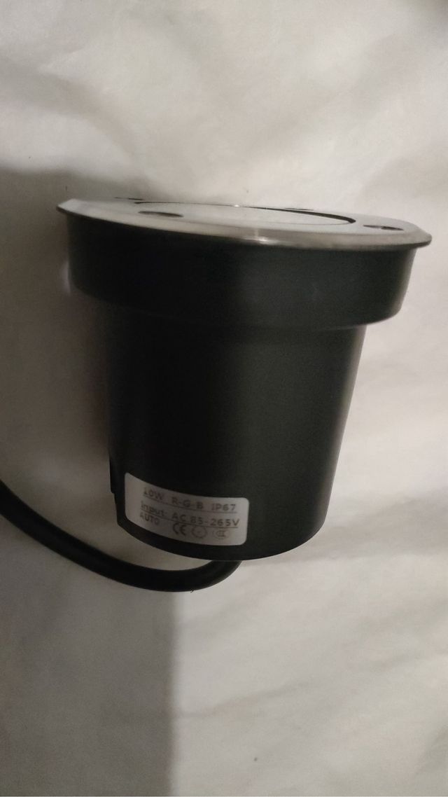 Focos LED Aço Inoxidável