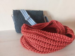 Bufanda nueva crochet infinita
