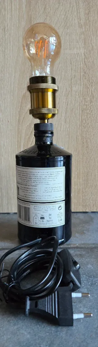 Lampada Hendrick's Gin Bottiglia Vetro