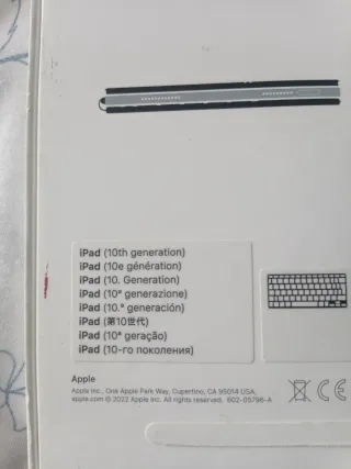 Caja VACIA iPad Magic Keyboard