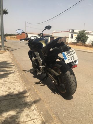 Kawasaki Z750 Negra