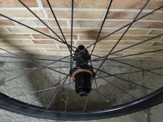 Ruedas de TUBULARES carbono para bicicleta
