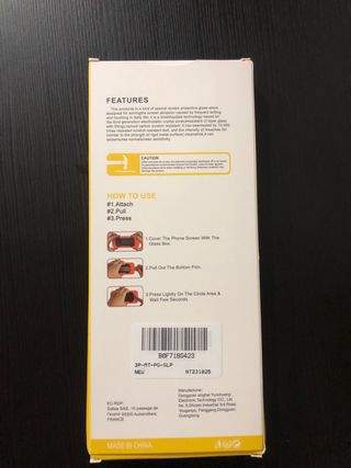 3 Protezioni Schermo iPhone 16 Pro