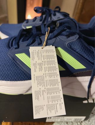 Zapatillas Adidas Galaxy 6 M Azul/Verde T. 47 1/3