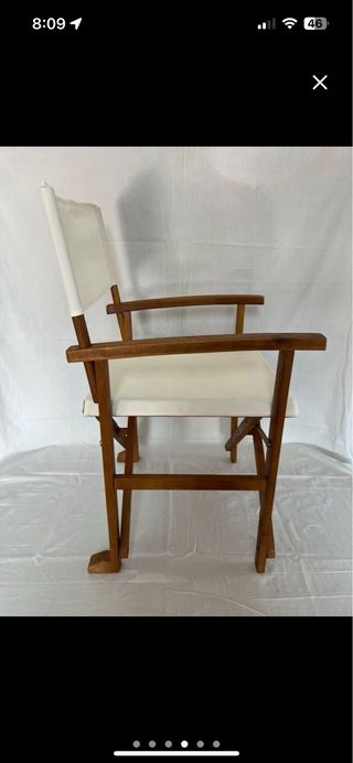 Sedie pieghevoli in legno (2 unità)