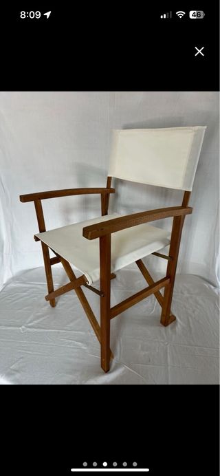 Sedie pieghevoli in legno (2 unità)