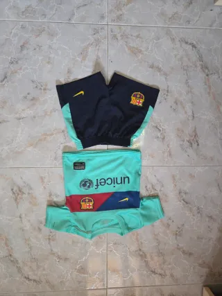 Conjunto Bebé Barça Nike 6-9 Meses