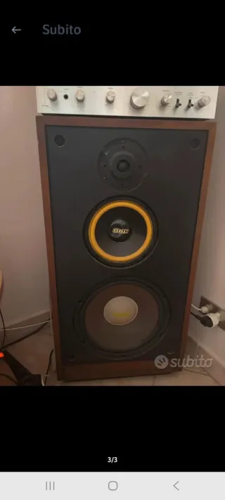 Diffusori Epicure 400 Watt(2casse)altezza120×60