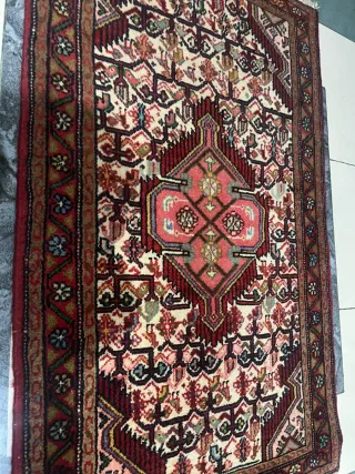 Tappeto Persiano Beige e Rosso