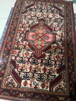 Tappeto Persiano Beige e Rosso