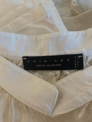 Blusa Twin Set Encaje Floral