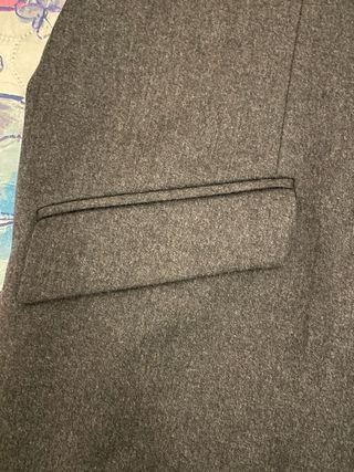 Cappotto Uomo Made in Italy Lana Grigio