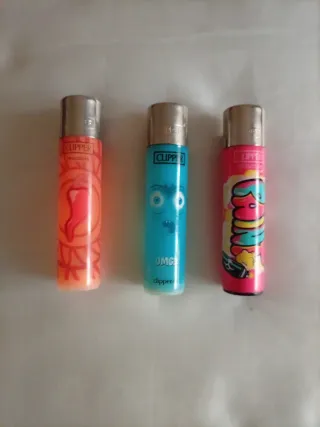 Set 3 accendini Clipper collezione