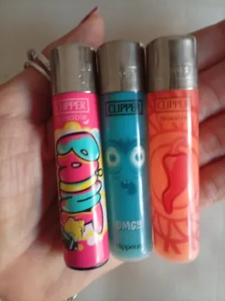 Set 3 accendini Clipper collezione